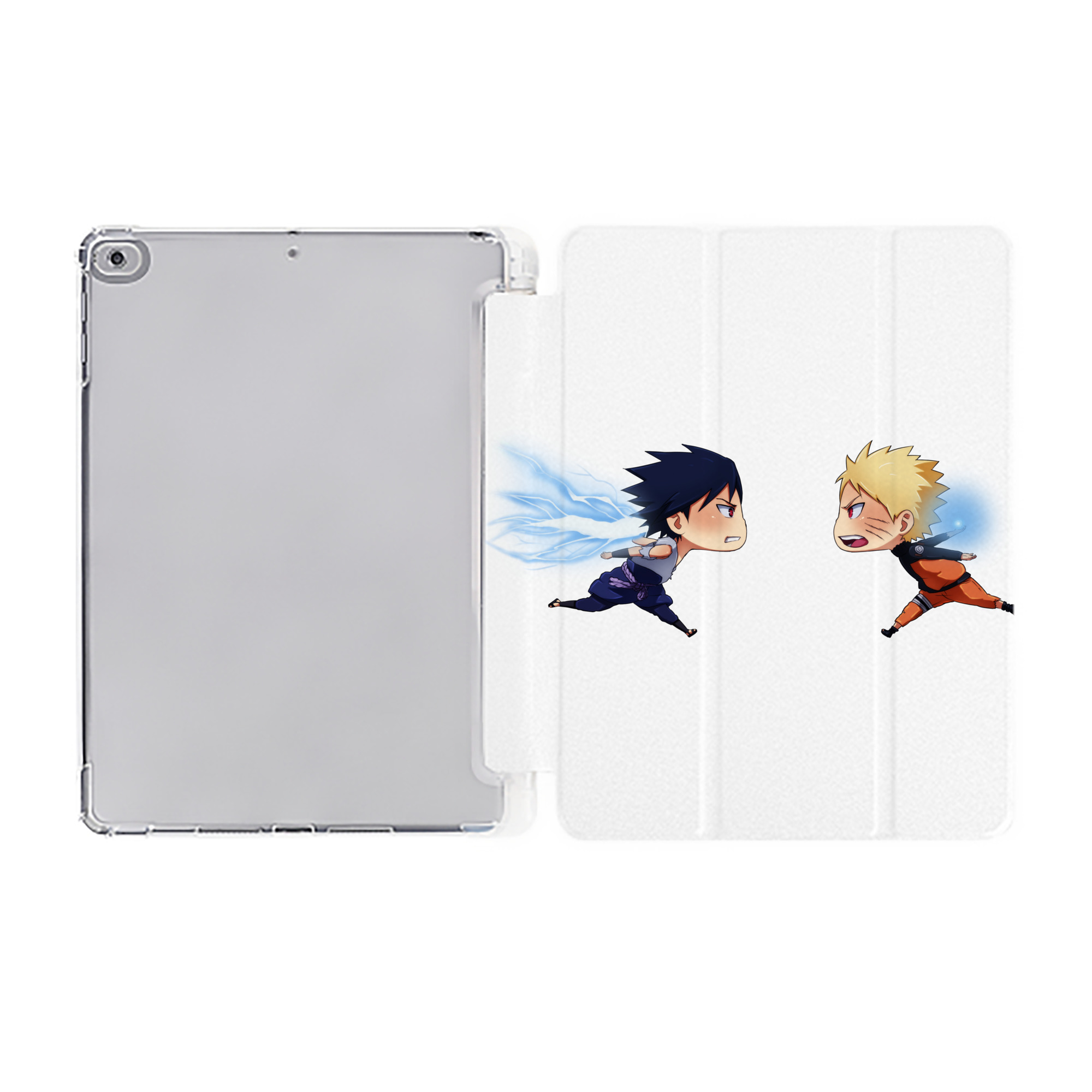 （画像用） NARUTO -ナルト- うずまき ナルト Uzumaki Naruto IPad ケース ペン収納付き 三つ折りスタンド PUレザー×シリコン 対応機種9.5/10.5/10.9インチ